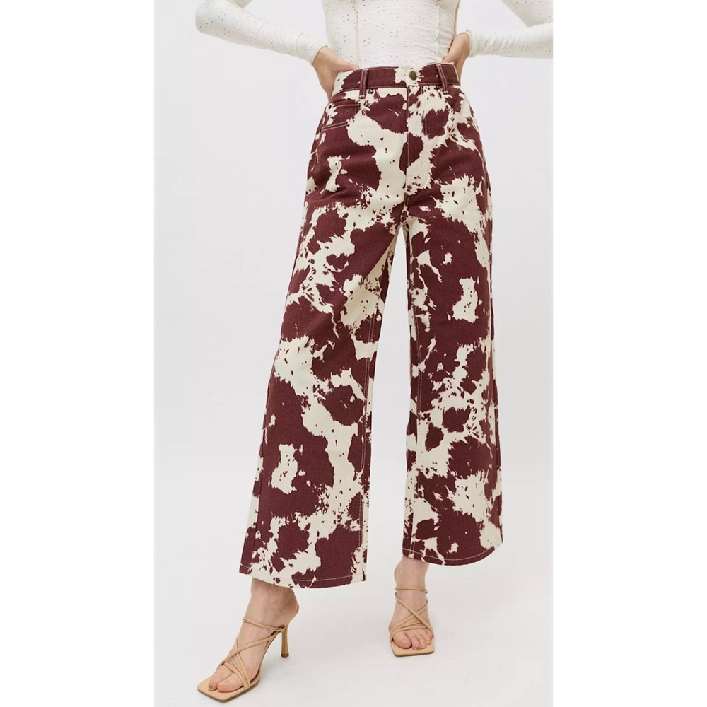 BDG High & Wide Jean - ( Cow Print - Size 24)